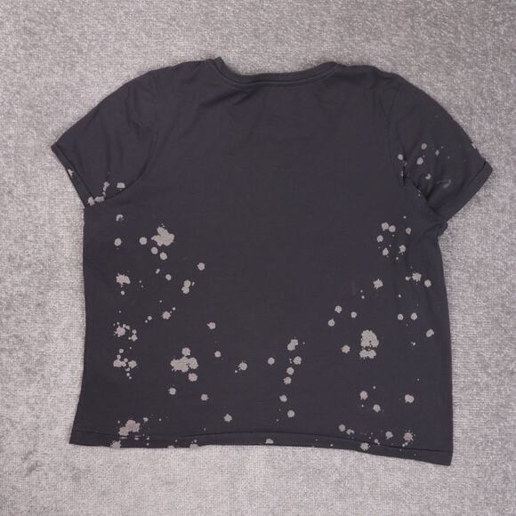 Vintage Ed Hardy Tiger Black Bleach Splash XL Short Sleeve Single Stitch T-Shirt - Picture 2 of 10